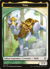 Voja // Saproling Double-Sided Token [Guilds of Ravnica Guild Kit Tokens] | Good Games Morley