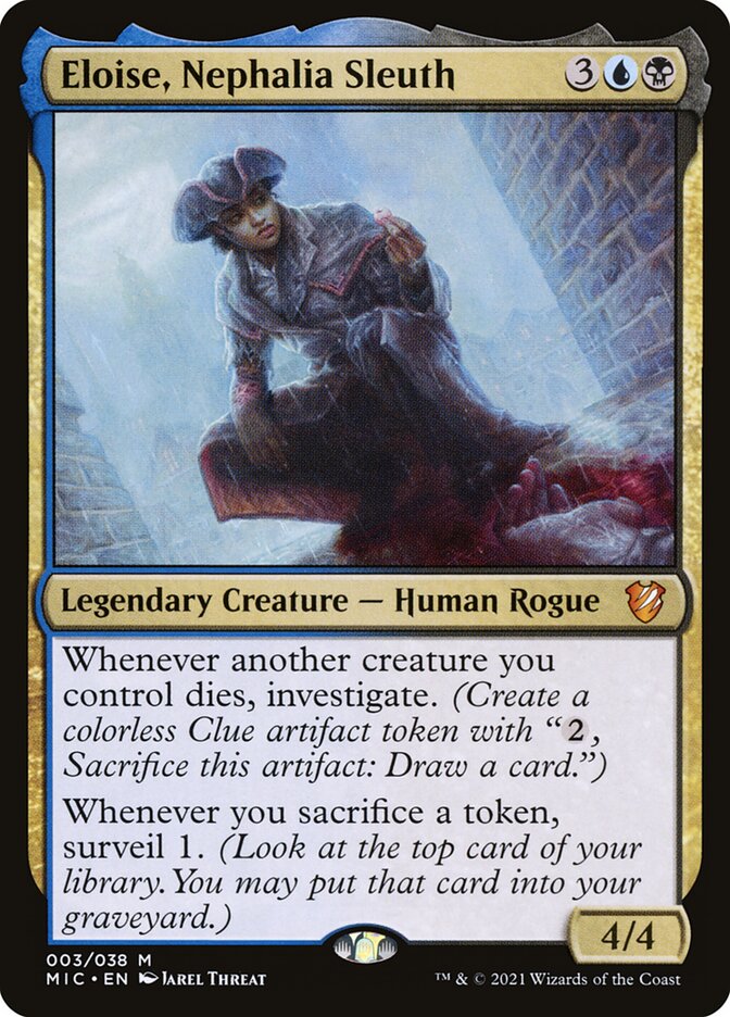 Eloise, Nephalia Sleuth 3 (Commander: Innistrad: Midnight Hunt)  - Foil | Good Games Morley