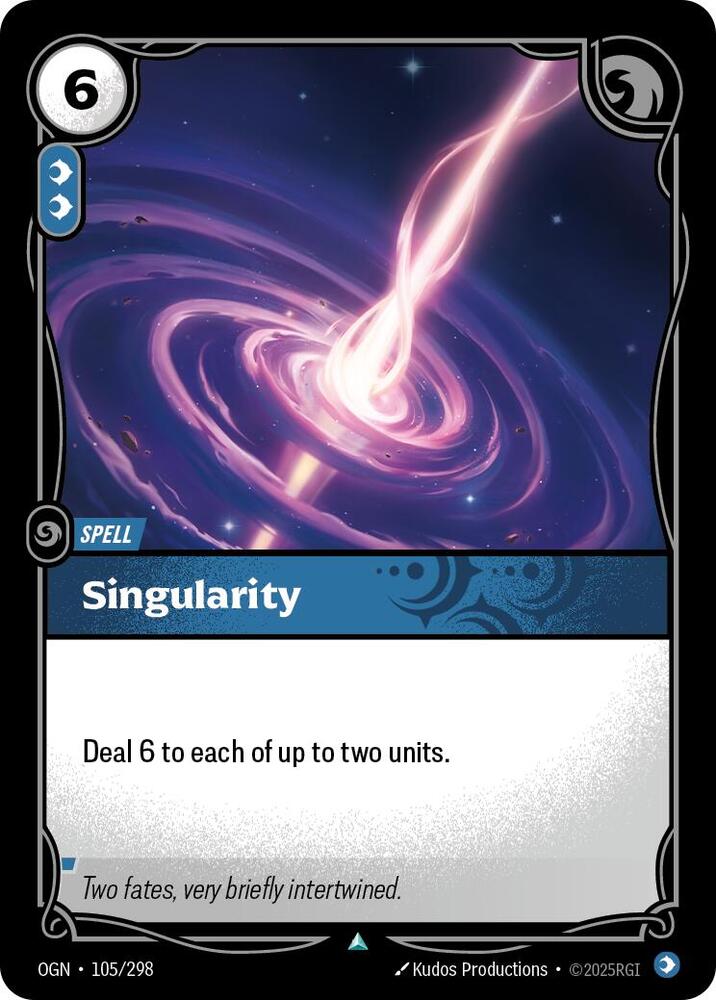 Singularity 105/298 (Origins)  | Good Games Morley