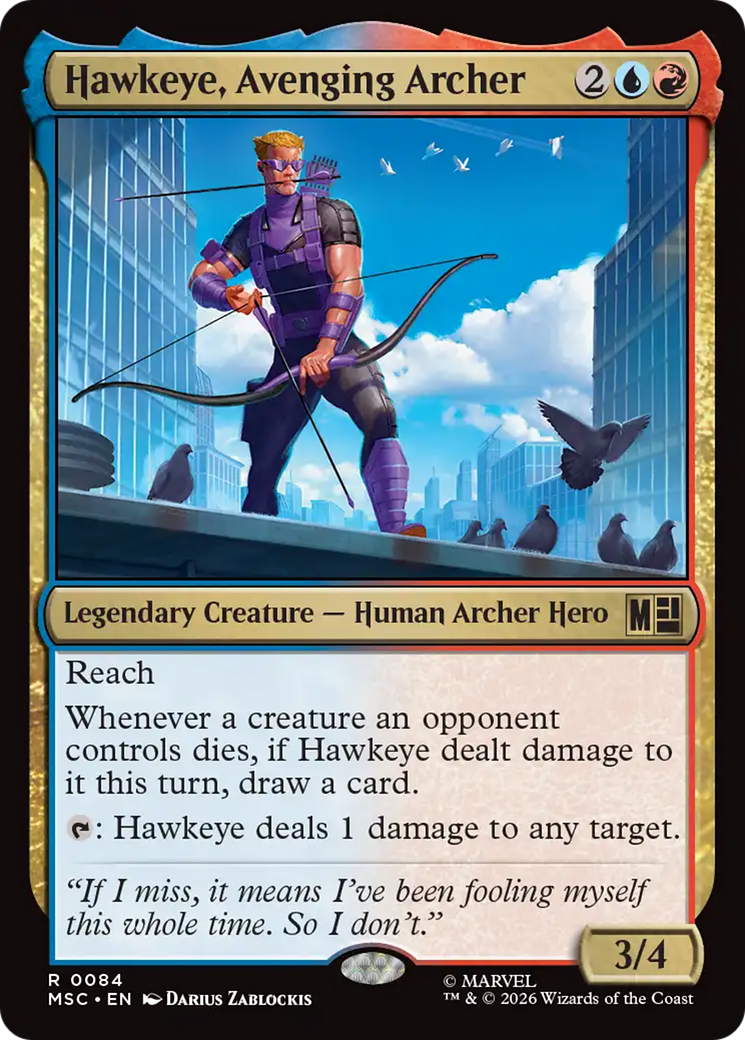 Hawkeye, Avenging Archer [Marvel Super Heroes Commander] | Good Games Morley