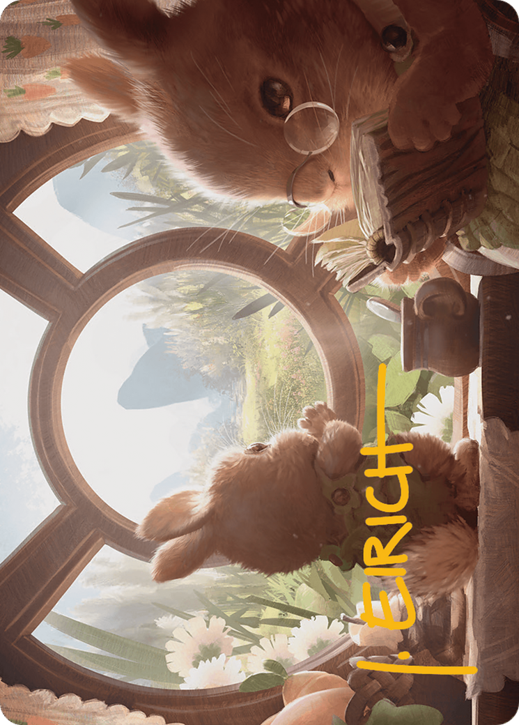 Farseek Art Card (Gold-Stamped Signature) [Bloomburrow Art Series] | Good Games Morley