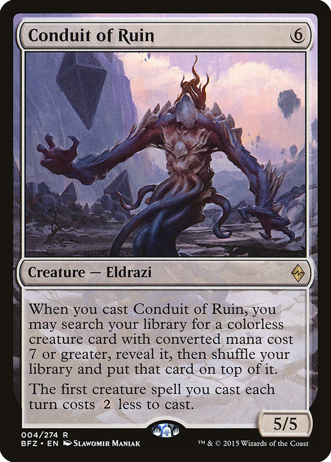 Conduit of Ruin 4 (Battle for Zendikar)  | Good Games Morley
