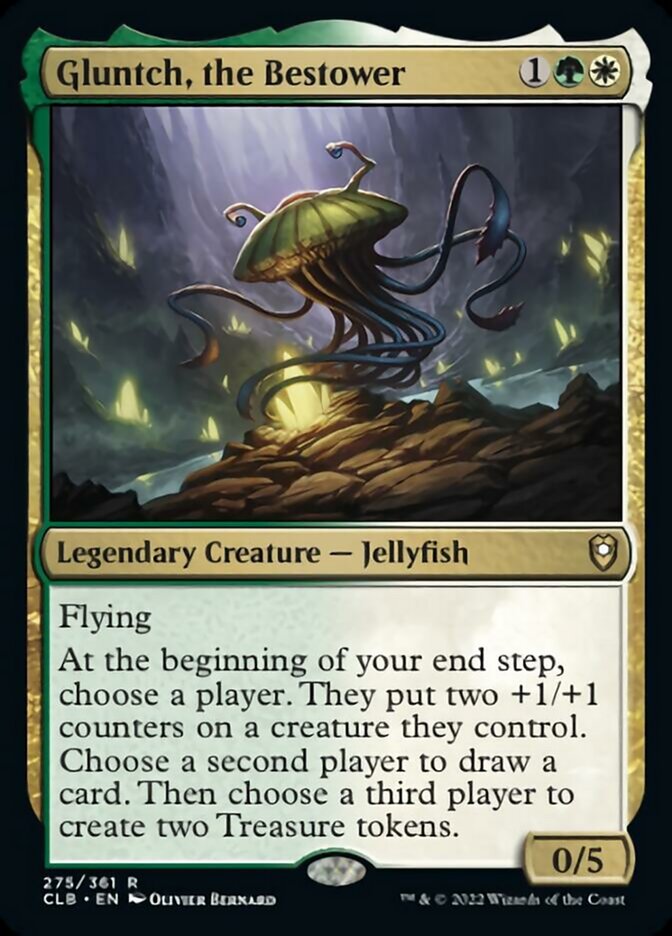 Gluntch, the Bestower [Commander Legends: Battle for Baldur's Gate] | Good Games Morley
