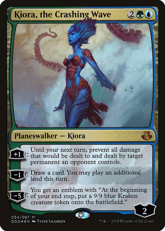 Kiora, the Crashing Wave 34/67 (Duel Decks: Elspeth vs. Kiora)  - Foil | Good Games Morley