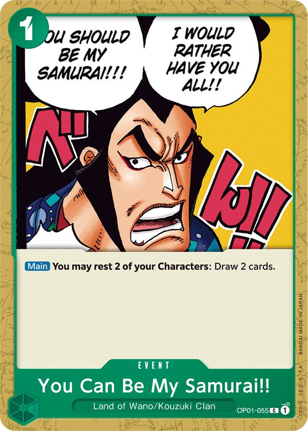 You Can Be My Samurai!! [Romance Dawn] | Good Games Morley