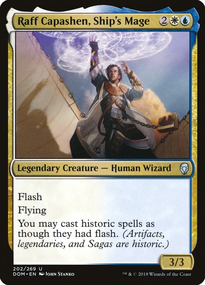 Raff Capashen, Ship's Mage 202/269 (Dominaria)  | Good Games Morley