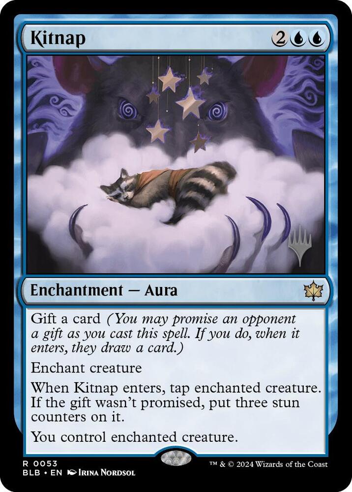 Kitnap 53 (Promo Pack: Bloomburrow)  - Foil | Good Games Morley