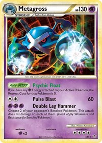 Metagross (4/95) (Cracked Ice Holo) (Theme Deck Exclusive) [HeartGold & SoulSilver: Unleashed] | Good Games Morley