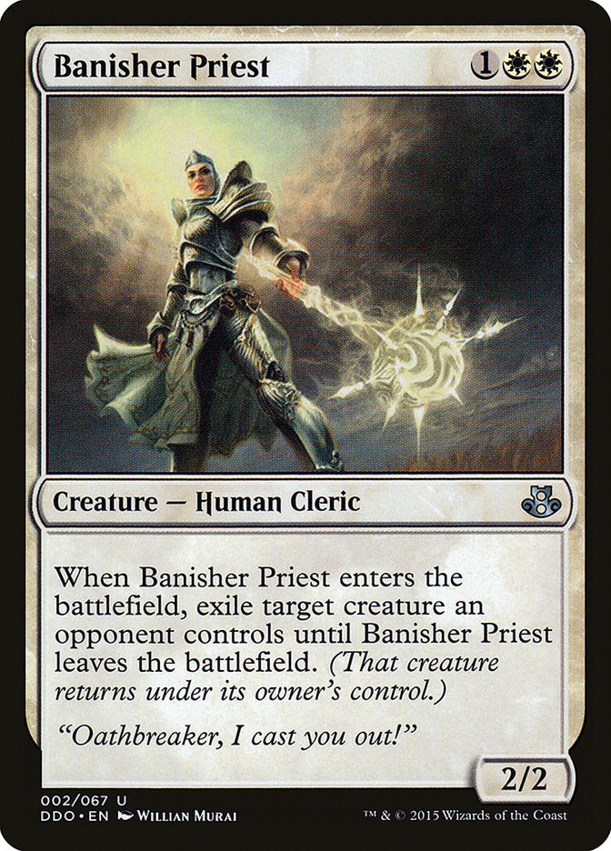Banisher Priest [Duel Decks: Elspeth vs. Kiora] | Good Games Morley
