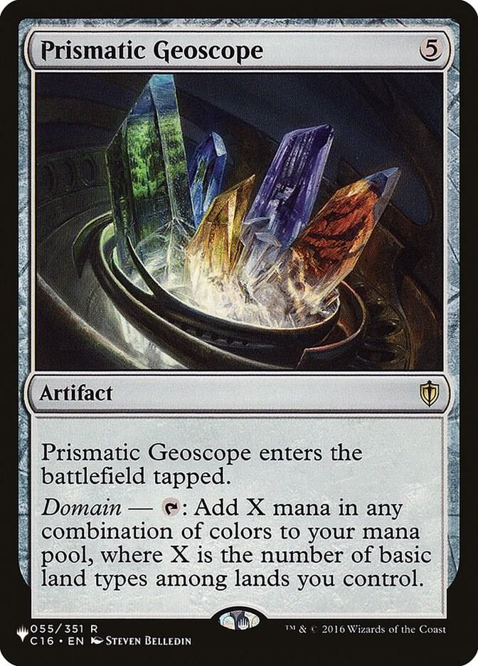 Prismatic Geoscope C16-55/5075 (The List Reprints)  | Good Games Morley