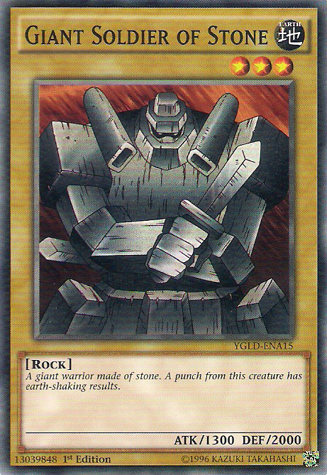 Giant Soldier of Stone [YGLD-ENA15] Common | Good Games Morley