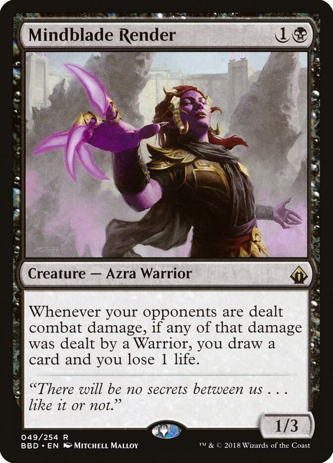 Mindblade Render 49/254 (Battlebond)  - Foil | Good Games Morley