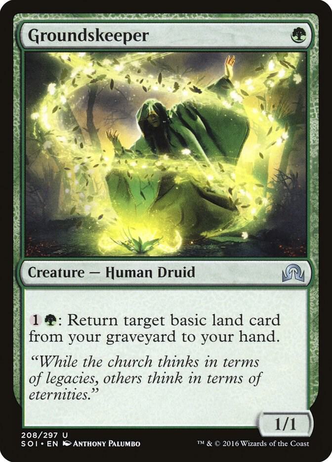 Groundskeeper 208/297 (Shadows over Innistrad)  | Good Games Morley