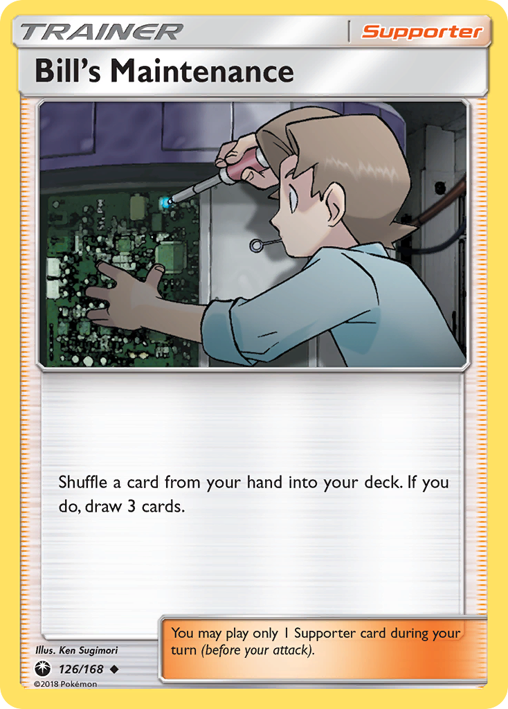 Bill's Maintenance (126/168) [Sun & Moon: Celestial Storm] | Good Games Morley