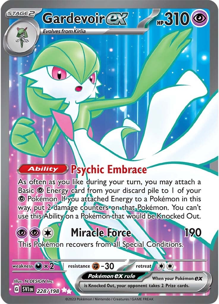 Gardevoir ex (228/198) [Scarlet & Violet: Base Set] | Good Games Morley