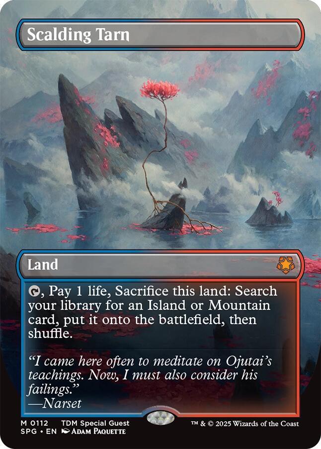 Scalding Tarn 112/0 (Special Guests)  - Borderless Foil | Good Games Morley