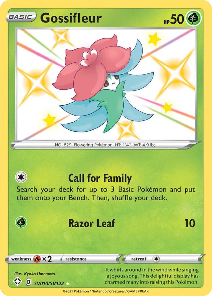 Gossifleur SV010/SV122 (Shining Fates: Shiny Vault)  - Holofoil | Good Games Morley