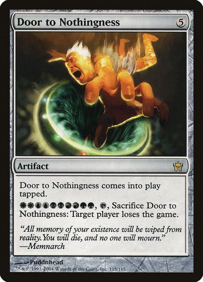 Door to Nothingness 115/165 (Fifth Dawn)  | Good Games Morley