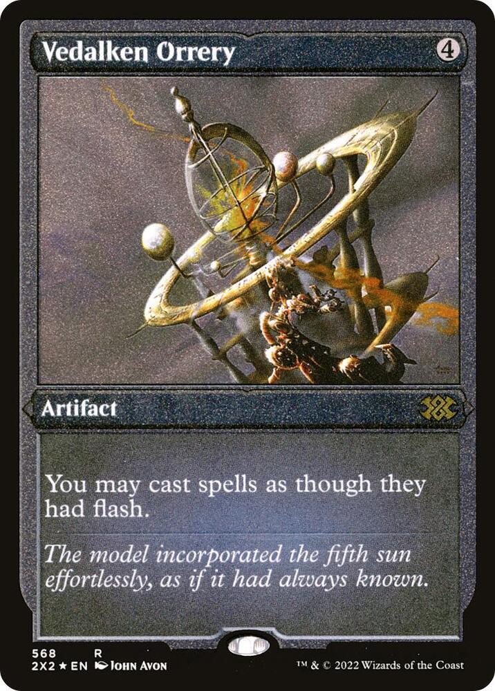 Vedalken Orrery Foil Etched 568 (Double Masters 2022)  - Foil | Good Games Morley