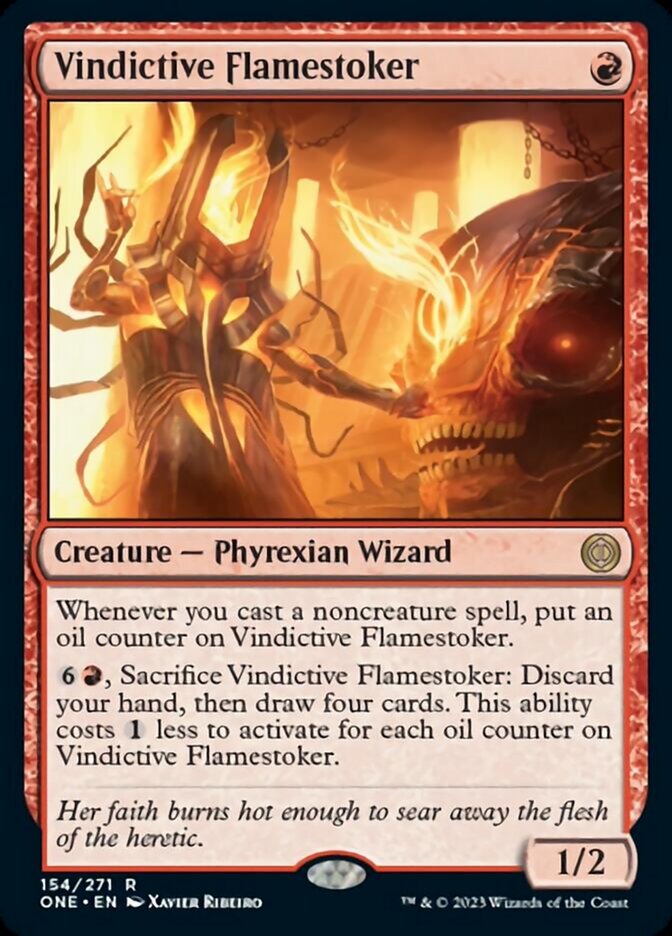 Vindictive Flamestoker [Phyrexia: All Will Be One] | Good Games Morley