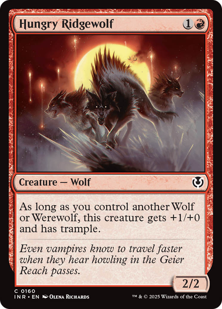Hungry Ridgewolf [Innistrad Remastered] | Good Games Morley