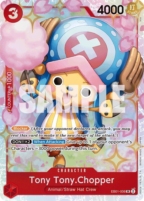 Tony Tony.Chopper EB01-006 (Extra Booster: Memorial Collection)  - Foil | Good Games Morley