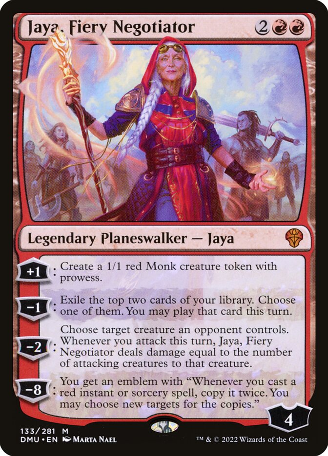 Jaya, Fiery Negotiator 133/281 (Dominaria United)  - Foil | Good Games Morley