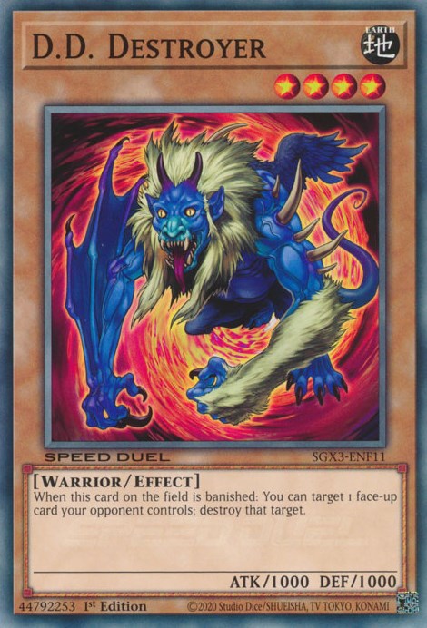 D.D. Destroyer [SGX3-ENF11] Common | Good Games Morley