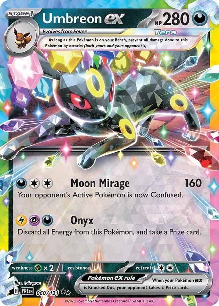 Umbreon ex (060/131) [Scarlet & Violet: Prismatic Evolutions] | Good Games Morley