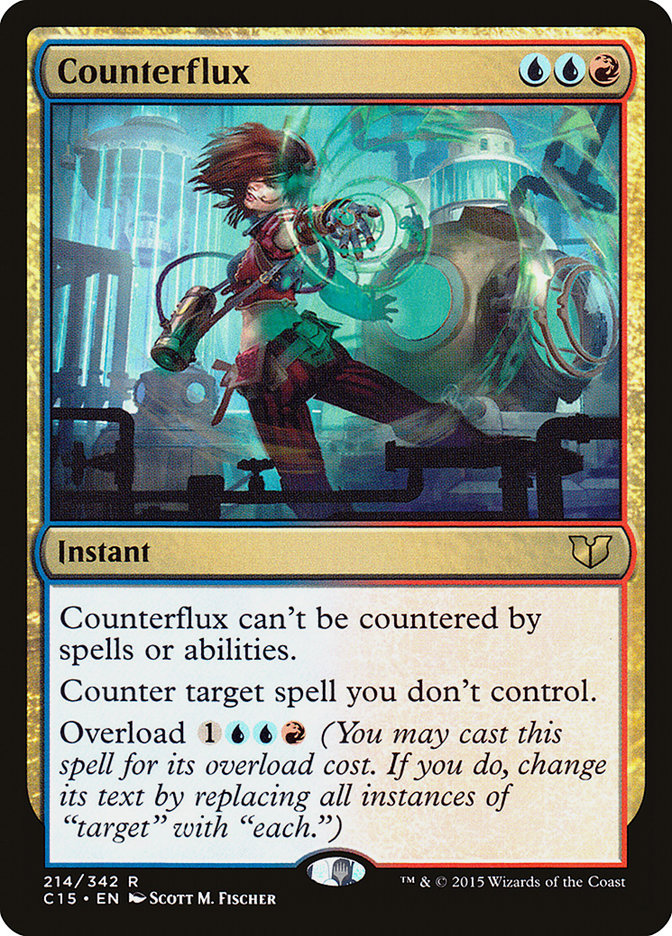 Counterflux 214/342 (Commander 2015)  | Good Games Morley