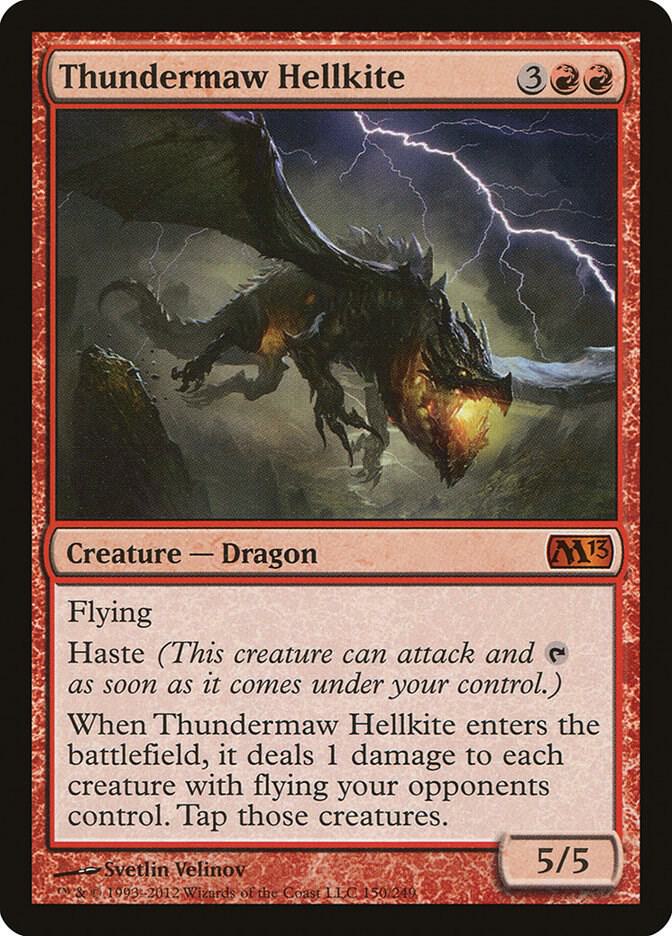 Thundermaw Hellkite 150/249 (Magic 2013 (M13))  | Good Games Morley