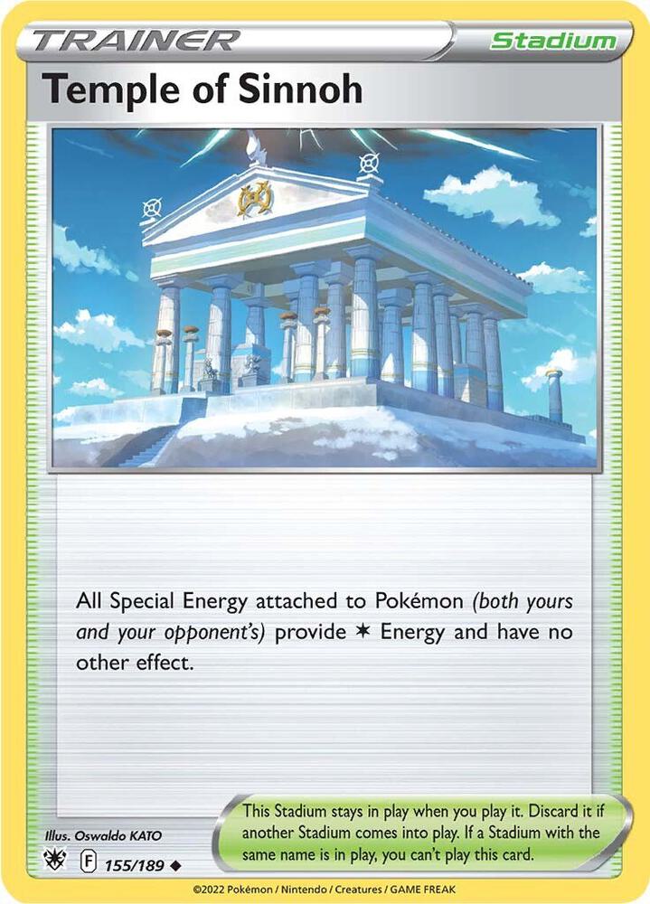 Temple of Sinnoh 155/189 (SWSH10: Astral Radiance)  | Good Games Morley