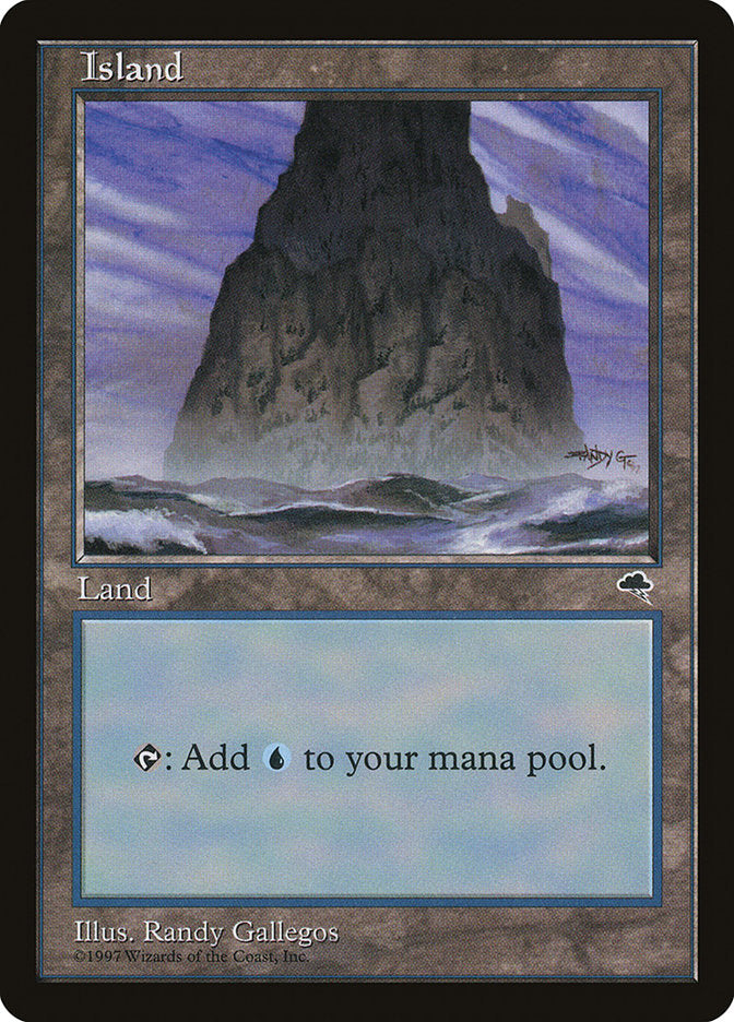 Island (Purple Sky and Water) [Tempest] | Good Games Morley
