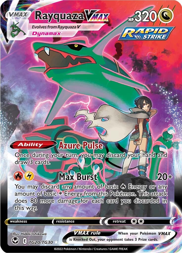 Rayquaza VMAX (TG20/TG30) [Sword & Shield: Silver Tempest] | Good Games Morley