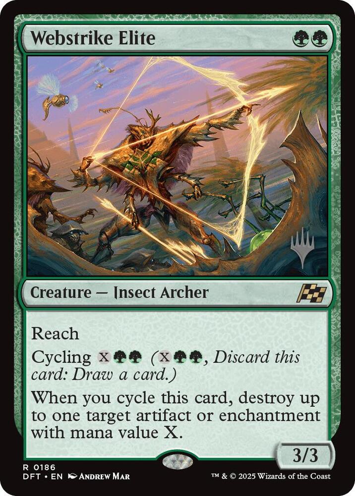 Webstrike Elite 186 (Promo Pack: Aetherdrift)  - Foil | Good Games Morley