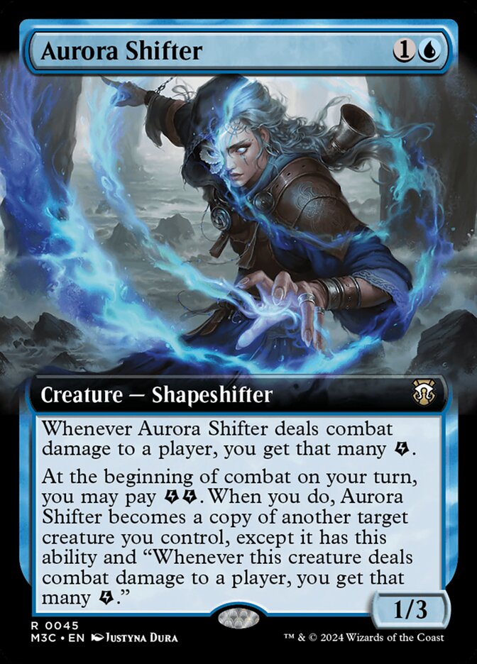 Aurora Shifter 45/411 (Commander: Modern Horizons 3)  - Extended Art | Good Games Morley
