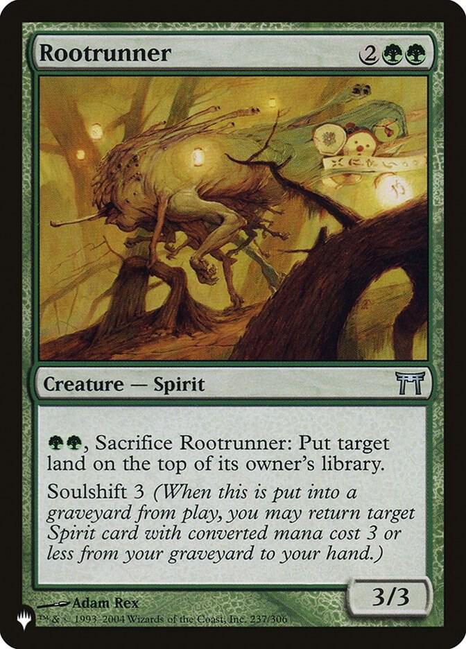 Rootrunner CHK-237/5075 (The List Reprints)  | Good Games Morley