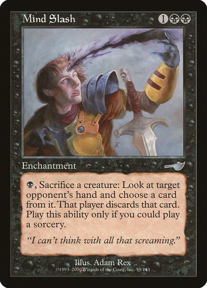 Mind Slash 59/143 (Nemesis)  - Foil | Good Games Morley