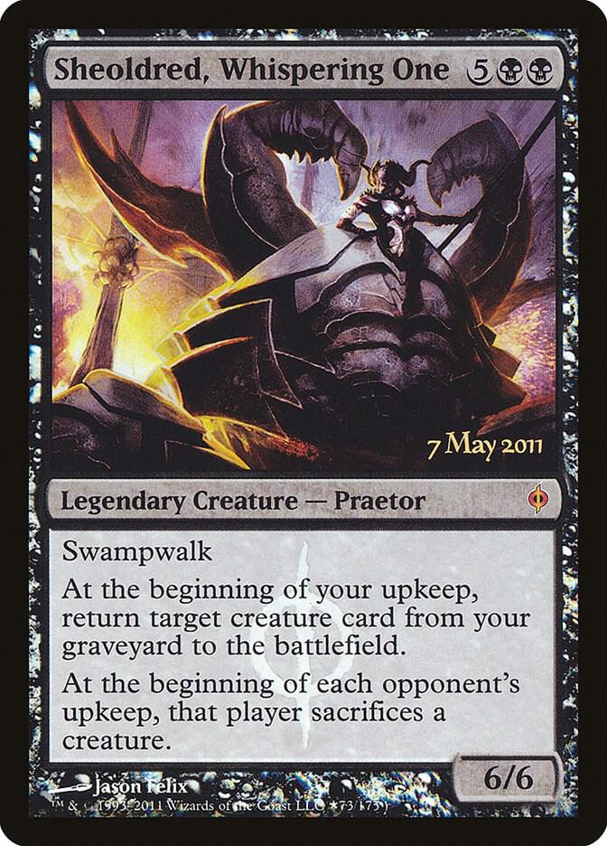 Sheoldred, Whispering One 73★/4 (Prerelease Cards)  - Foil | Good Games Morley
