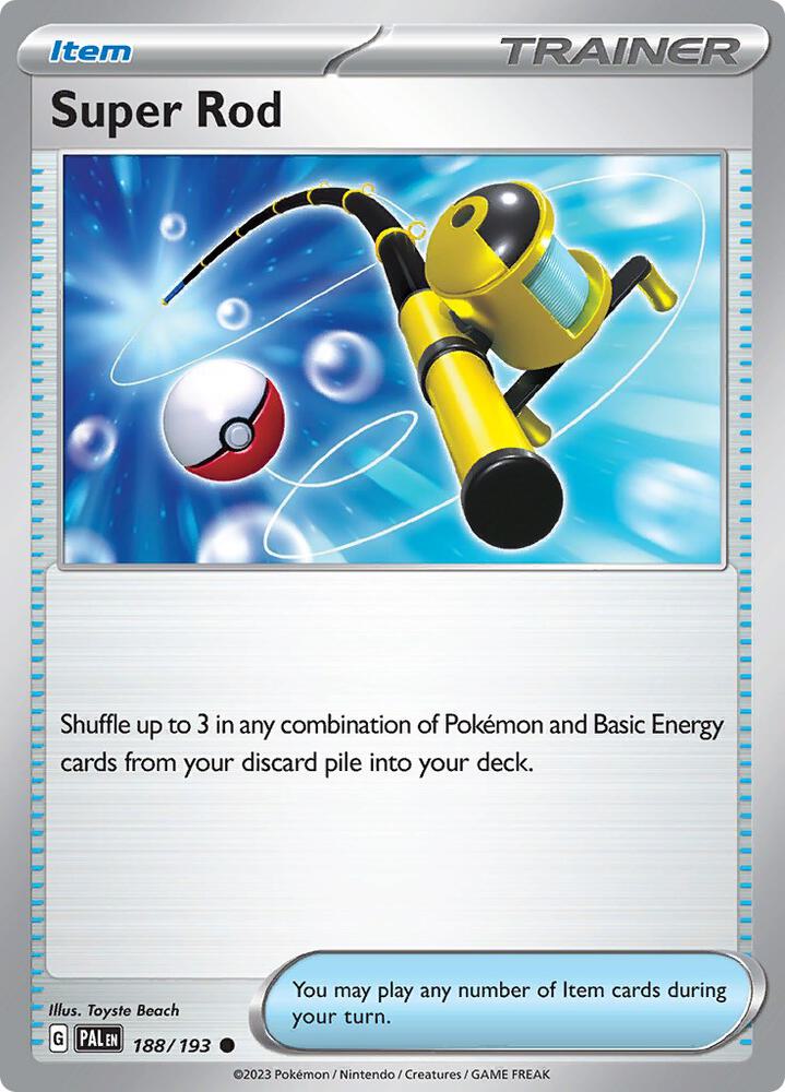 Super Rod 188/193 (SV02: Paldea Evolved)  | Good Games Morley