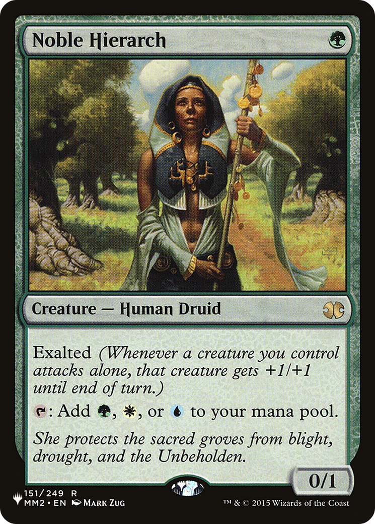 Noble Hierarch [The List] | Good Games Morley