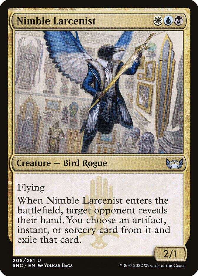 Nimble Larcenist 205/281 (Streets of New Capenna)  | Good Games Morley