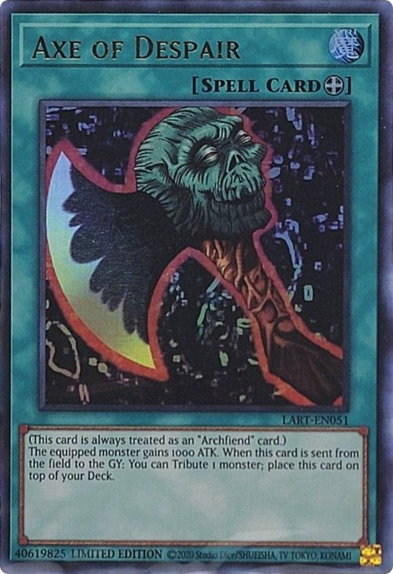 Axe of Despair [LART-EN051] Ultra Rare | Good Games Morley