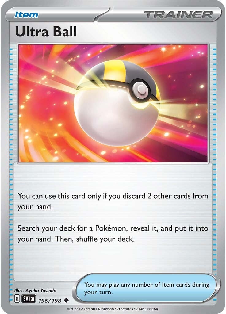 Ultra Ball (196/198) [Scarlet & Violet: Base Set] | Good Games Morley