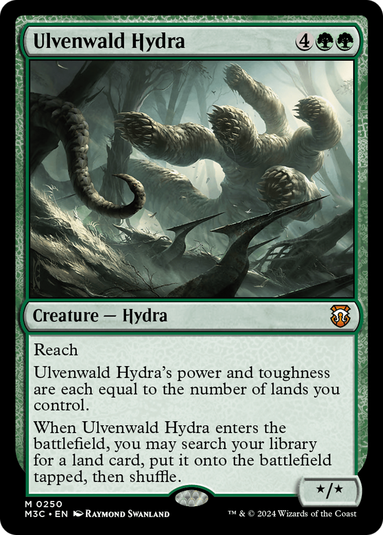 Ulvenwald Hydra (Ripple Foil) [Modern Horizons 3 Commander] | Good Games Morley