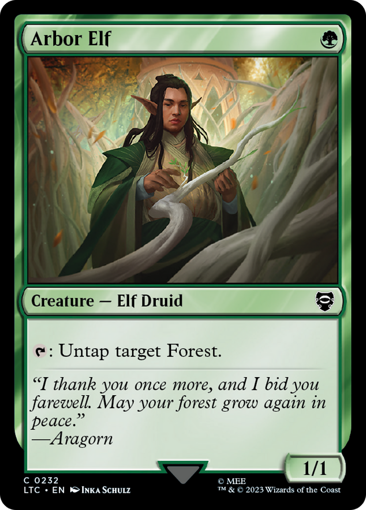 Arbor Elf [The Lord of the Rings: Tales of Middle-Earth Commander] | Good Games Morley
