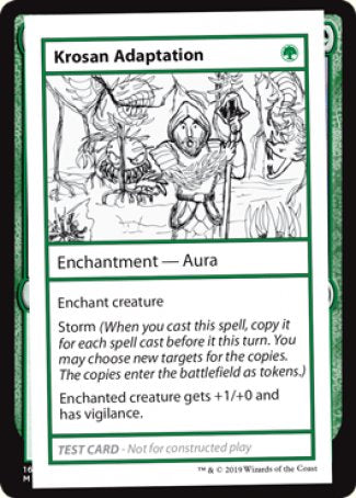 Krosan Adaptation (2021 Edition) [Mystery Booster Playtest Cards] | Good Games Morley