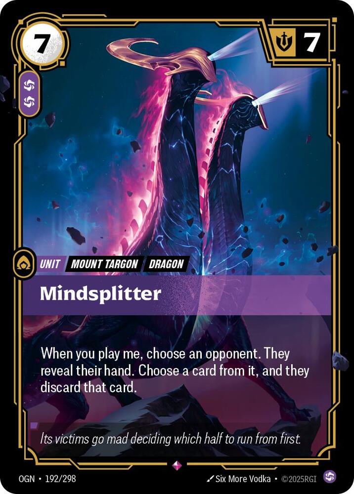 Mindsplitter 192/298 (Origins)  - Foil | Good Games Morley