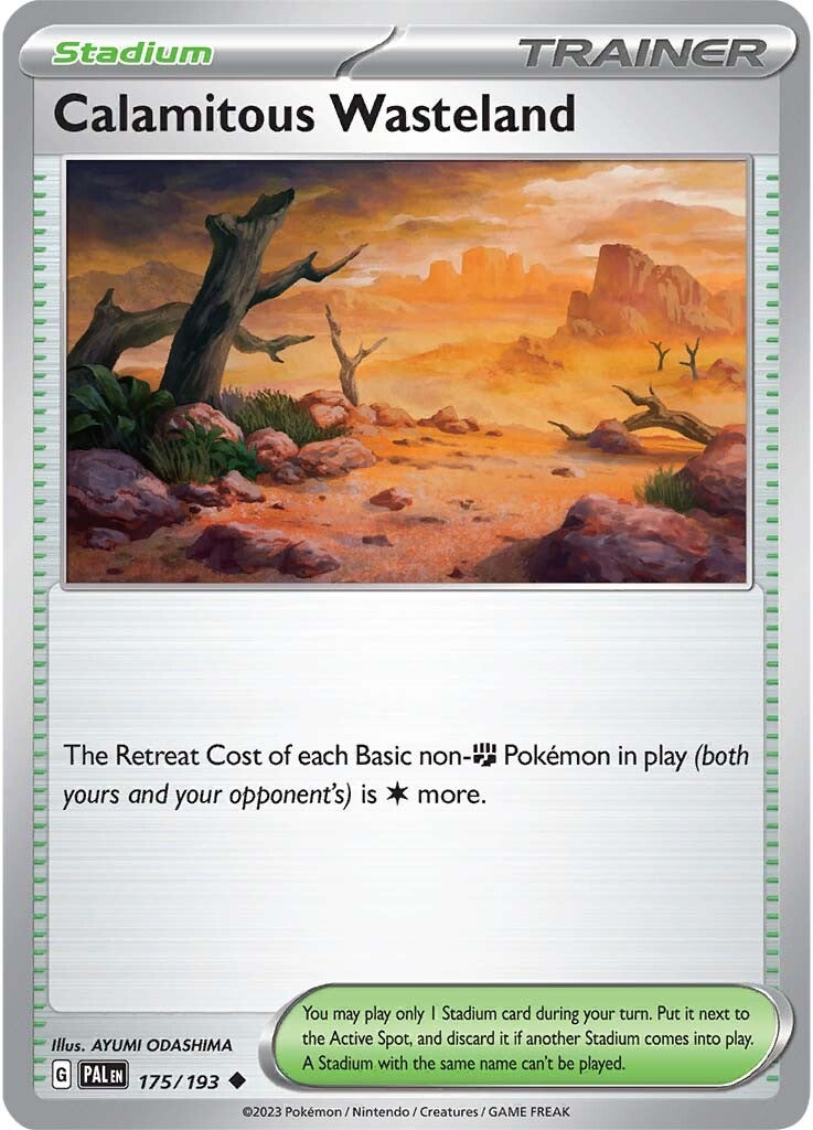 Calamitous Wasteland (175/193) [Scarlet & Violet: Paldea Evolved] | Good Games Morley