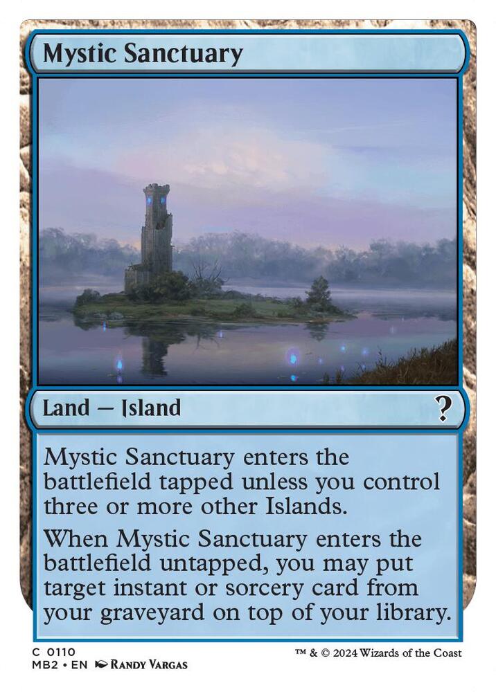 Mystic Sanctuary 110/390 (Mystery Booster 2)  | Good Games Morley
